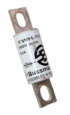 Bussmann FWH 50A Fuse 50A 500V AC/DC Time Delay Current Limiting Semiconductor