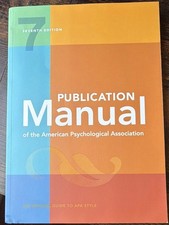 Publication Manual of the American Psychologi...