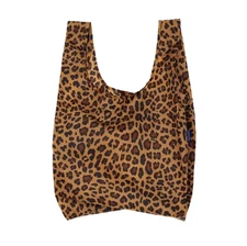 Baggu Baby Baggu, Reusable Small shopping Bag. Leopard Print, NWT