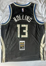 Ryan Rollins Signed Milwaukee Bucks Jersey Autographed JSA COA