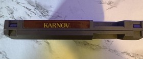 Karnov Nintendo NES Authentic Game Cartridge Tested Working