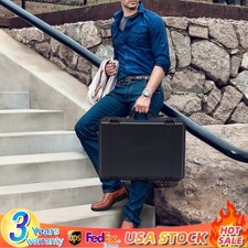 Waterproof Plastic Suitcase Display Storage Case 15 Slots Watch Storage Box Case