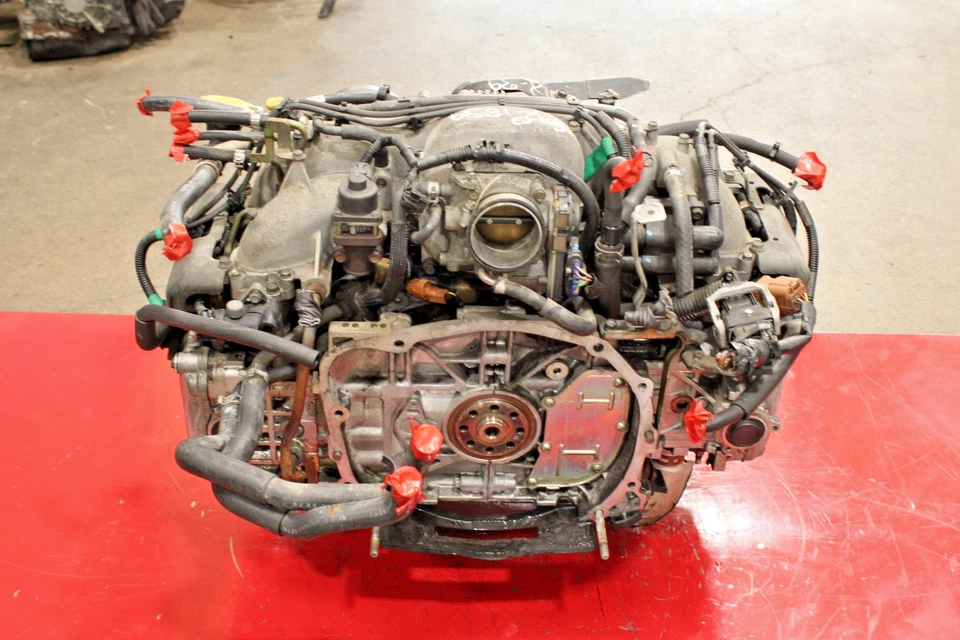 JDM SUBARU FORESTER EJ25 SOHC 2.5L 00-01-02-03-04-05 NON-AVLS ENGINE - Image 4 of 4