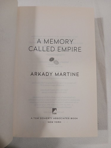 Arkady Martine Lot A Memory Called Empire & A Desolation Called Peace HC 1./1. - Bild 8 von 24