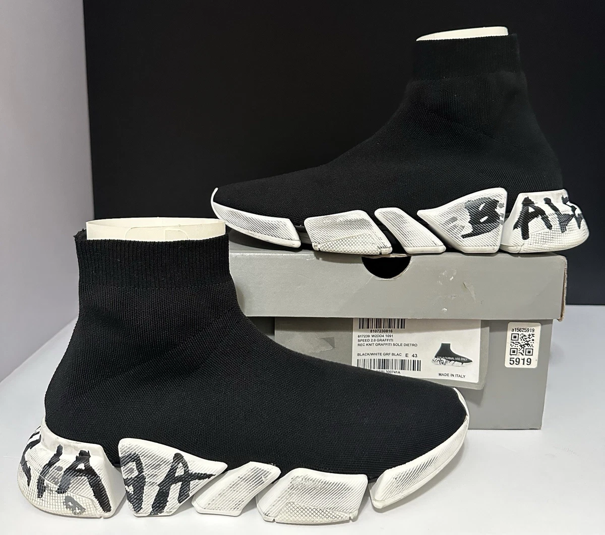 Balenciaga Speed 2.0 Sneaker Black for sale | eBay