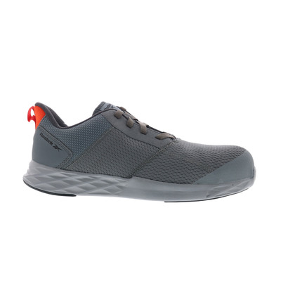 Reebok Work Astroride Strike RB4671 Mens Gray Mesh Athletic Work Shoes 13