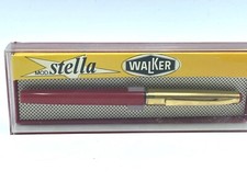 VINTAGE Anni 70 PENNA STILOGRAFICA WALKER Mod. STELLA FOUNTAIN PEN#Y