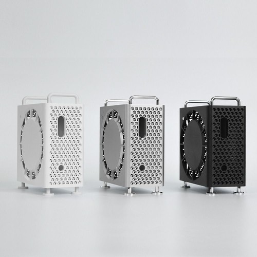 ABS Protective Case Vertical Stand for Mac Mini M4/M4 Pro 2024 PC Accessories