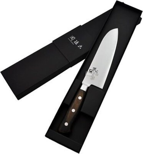 KAI SEKI MAGOROKU AE5161 Küchen Santokumesser 10000CC 165mm 6,5" Kohlenstoffstahl - Bild 6 von 24