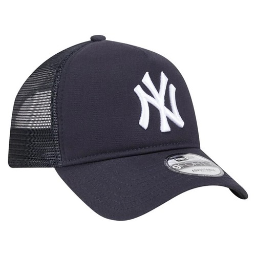 Authentic New Era MLB 9FORTY New York Yankees Adjustable Trucker Hat ~ Navy - Picture 3 of 7