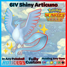 ✨Articuno Kanto Shiny 6IV✨ Pokemon Scarlet & Violet 🚀Fast Legendary Fast🚀