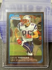 2006 Bowman Chrome Dave Thomas #262 Rookie RC Patriots