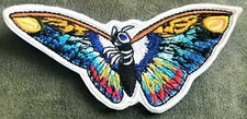 GODZILLA monster 4" RAINBOW MOTHRA Embroidered figure PATCH sew iron kaiju badge