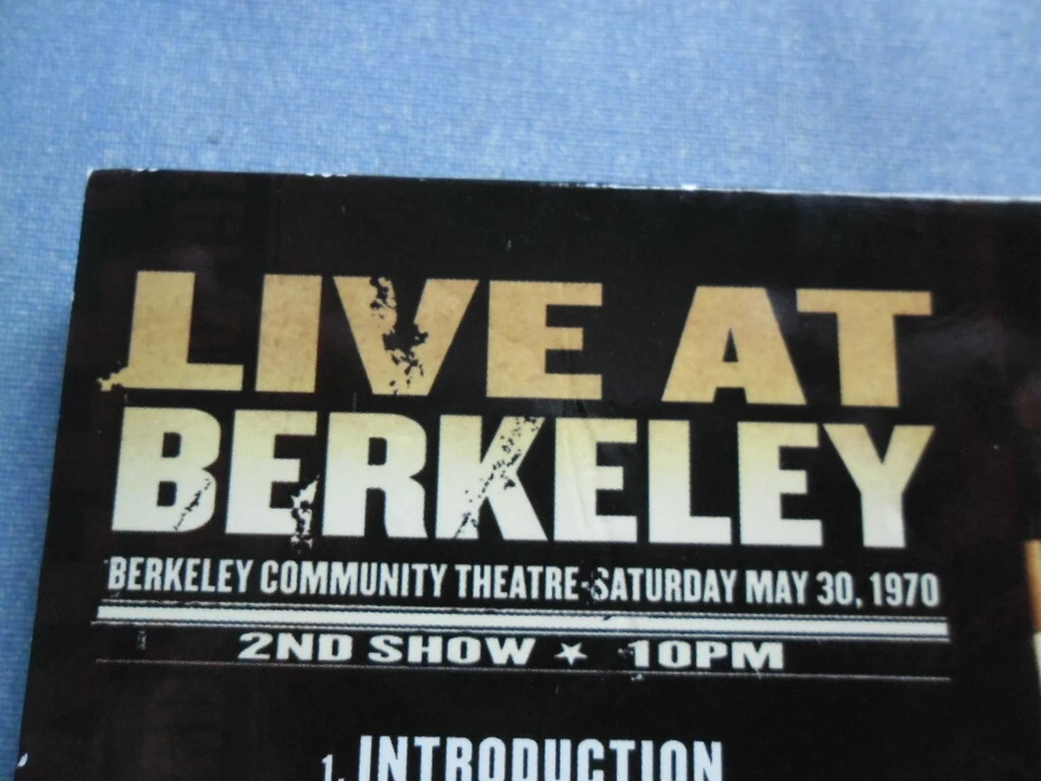 JIMI HENDRIX EXPERIENCE -- LIVE AT BERKELEY 1970 - 2ND SHOW -- (2003) -- CD - Bild 3 von 4