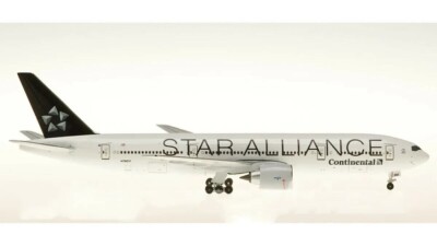 1:500 Aeroclassics Continental STAR ALLIANCE B777-200
