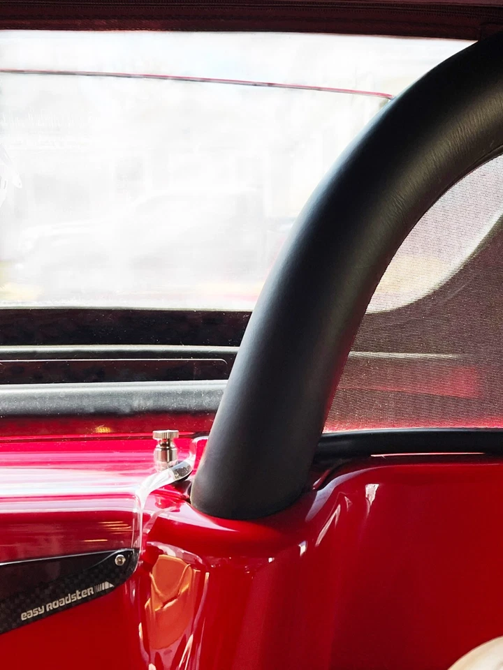 Deflector de viento liso 1999-2009 para parabrisas Ferrari 360 y 430 Spider Foto 3 de 4