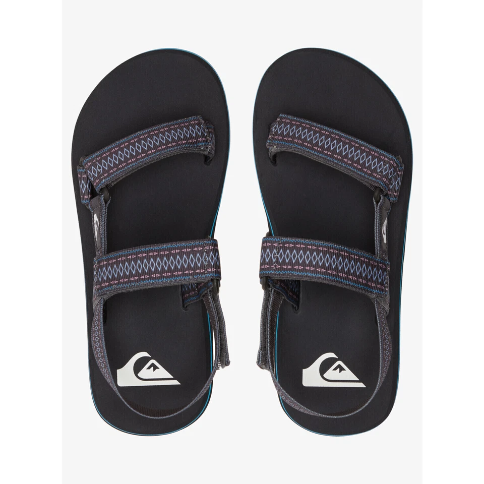 Quiksilver sandals monkey caged black sandali new summer surf mare 39 40 41 4... - Imagen 4 de 4