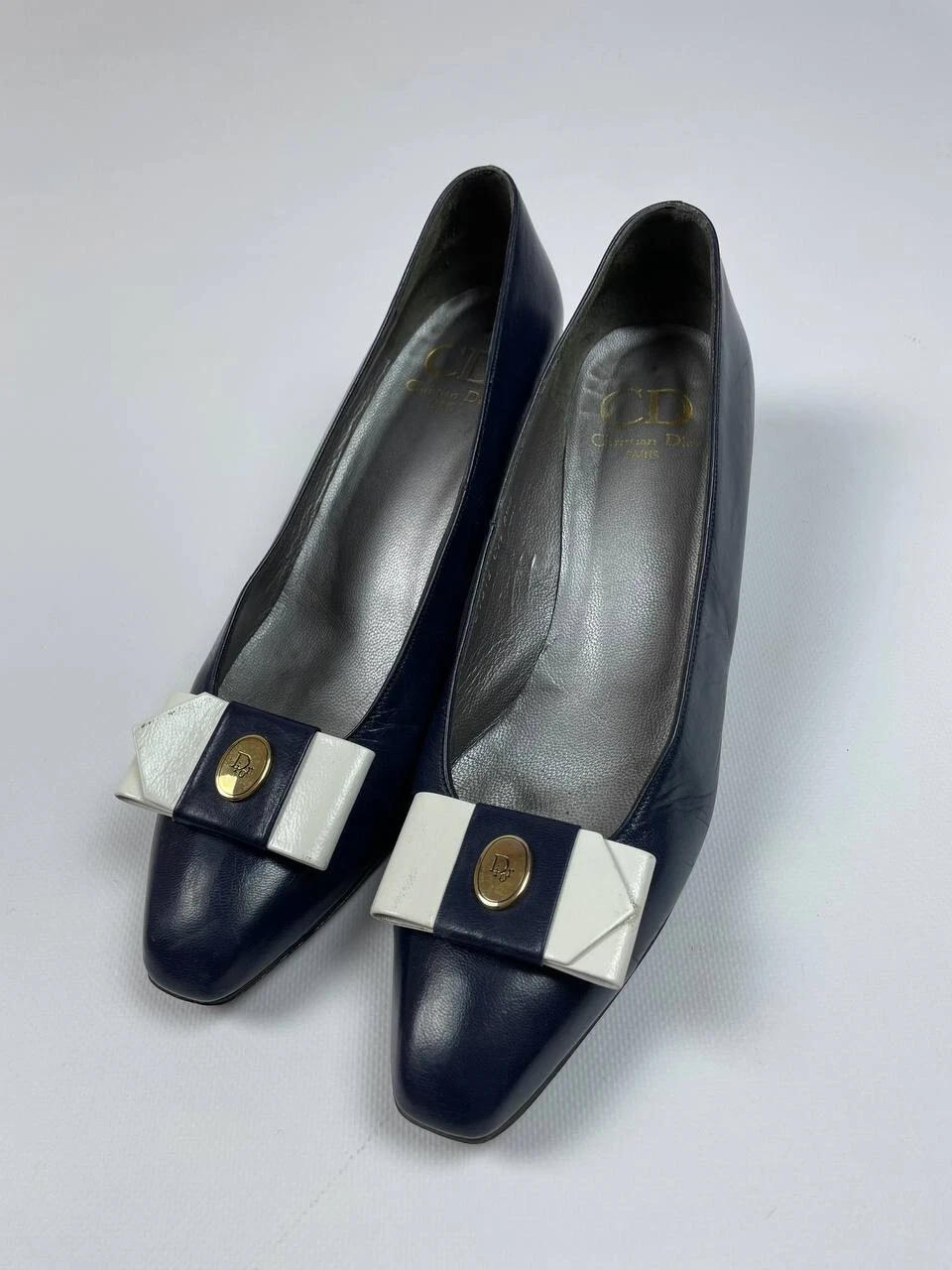 Rare chaussures à talons femme Christian Dior vintage années 80 pointure 8