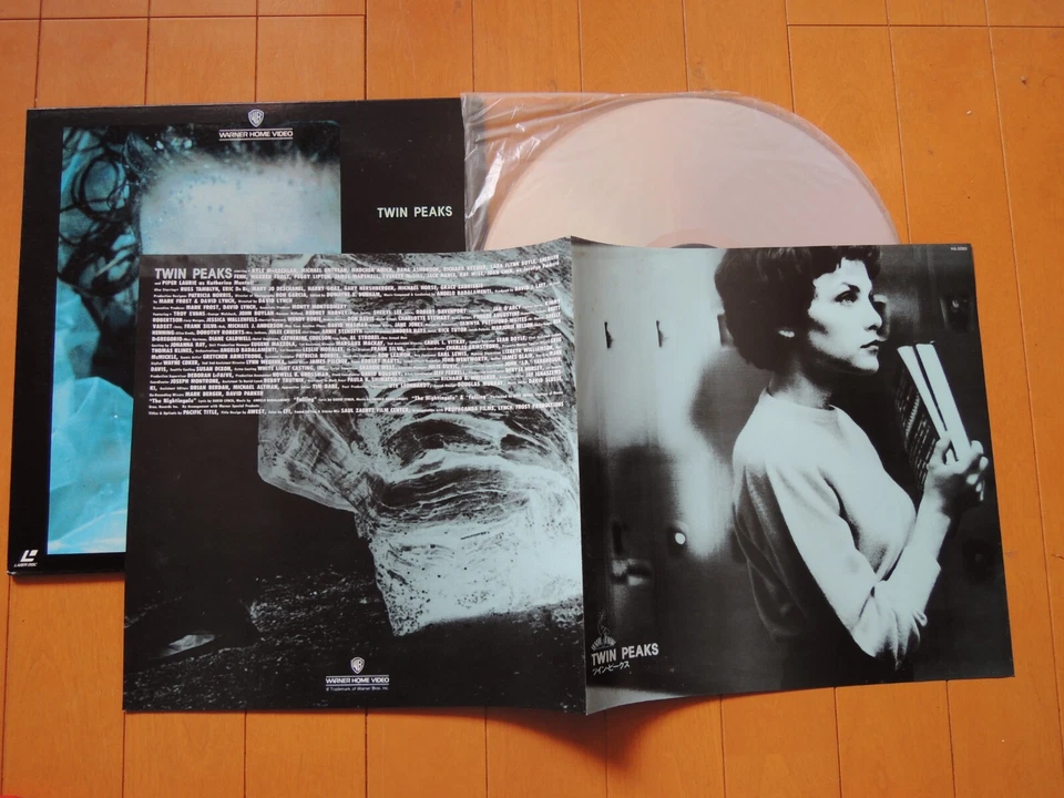 David Lynch TWIN PEAKS japan japanese Laser Disc LD Kyle MacLachlan Foto 4 de 4