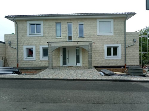 Fassade Dämmung, Verklinkerung mit Riemchen, Verblender, Fassade Sanierung - Bild 4 von 19