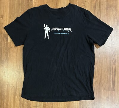 #ad #ad Archer show official 2019 Final Season Shirt size XL Adult swim $14.99