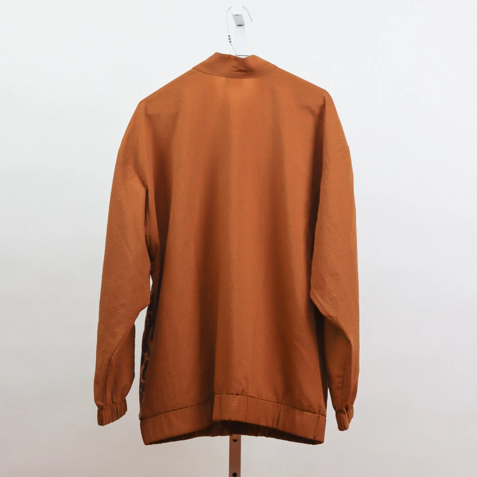 Vintage 90s Leopard Animal Print Shacket Oversized Boxy Relaxed Fit Parka Jacket - Image 2 of 4