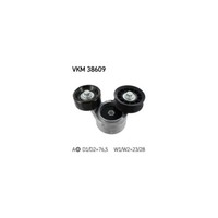Riemenspanner, Keilrippenriemen SKF VKM 38609 FüR Chrysler Dodge Jeep, Mitte