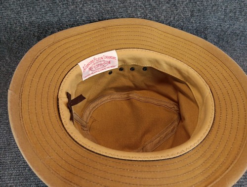 Vintage Filson Garment CC Filson Co Seattle Uomo Marrone Darktan Taglia M - Foto 8 di 9