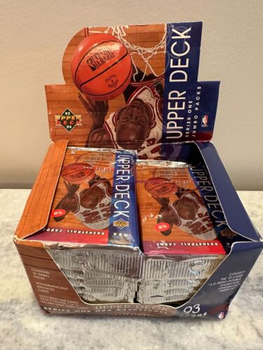 1993-94 Upper Deck SERIES 1 NBA Basketball Jumbo Pack (22 Cards) UNOPENED