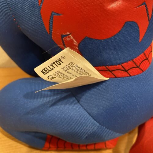 Vintage 2004 Marvel Super Hero Spider Man Soft Stuffed Plush Toy Kelly Toys - Picture 7 of 10