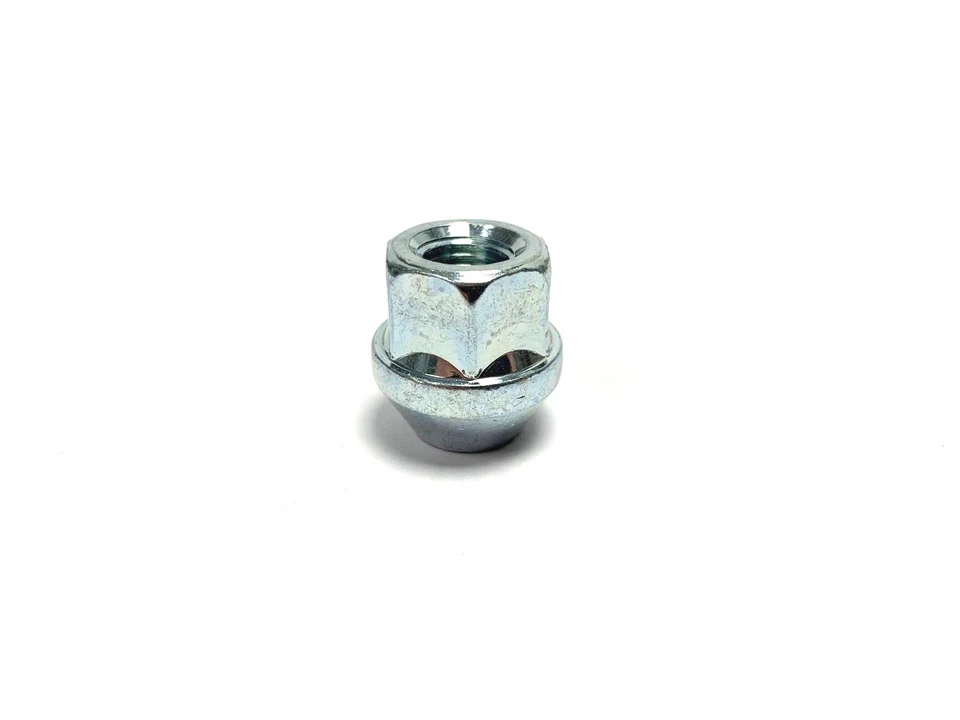 16x M12 x 1.5, 19mm Hex, Tapered Seat,Open Alloy Wheel Nuts (Silver) Ford Fiesta - Image 4 of 4