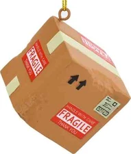 Tree Buddees Funny Damaged Shipping Delivery Package Christmas Ornaments