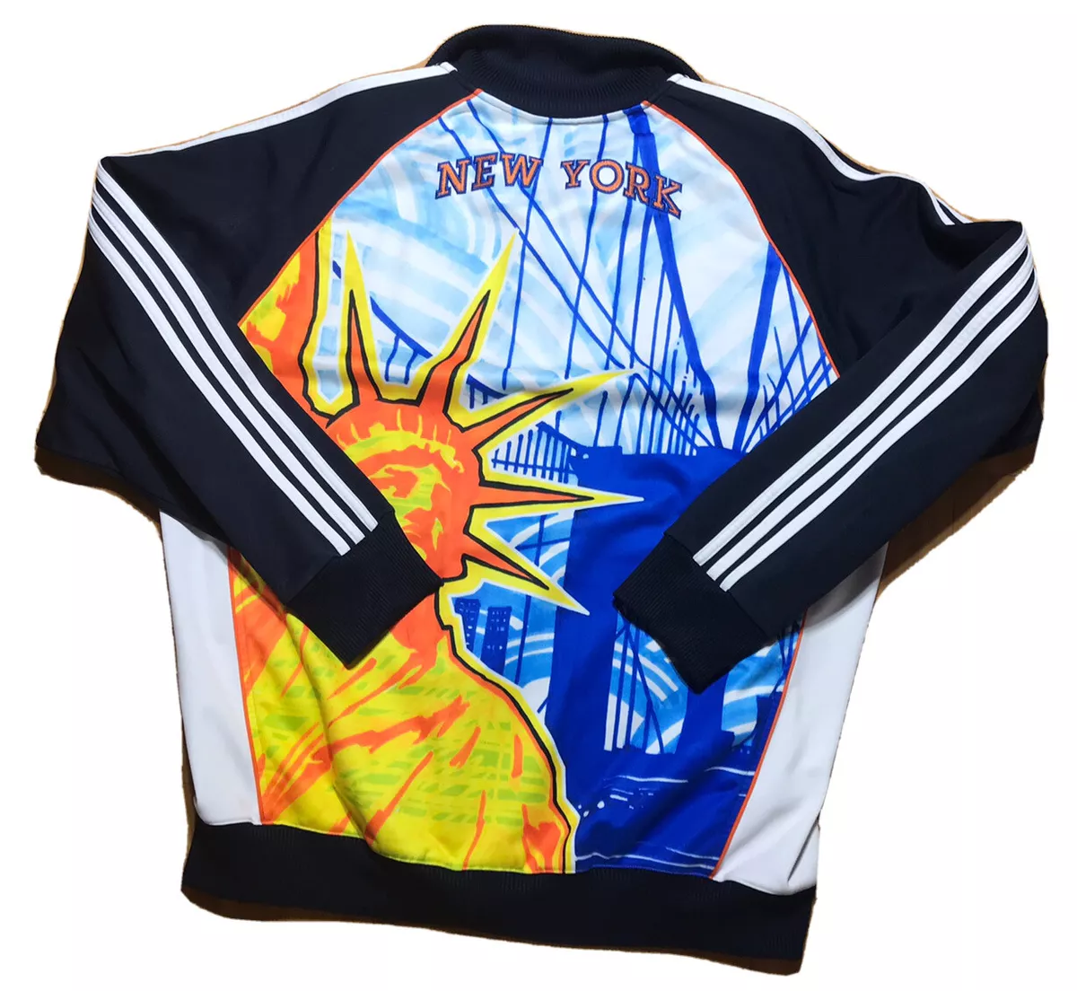Adidas new yorker tracksuit best sale top