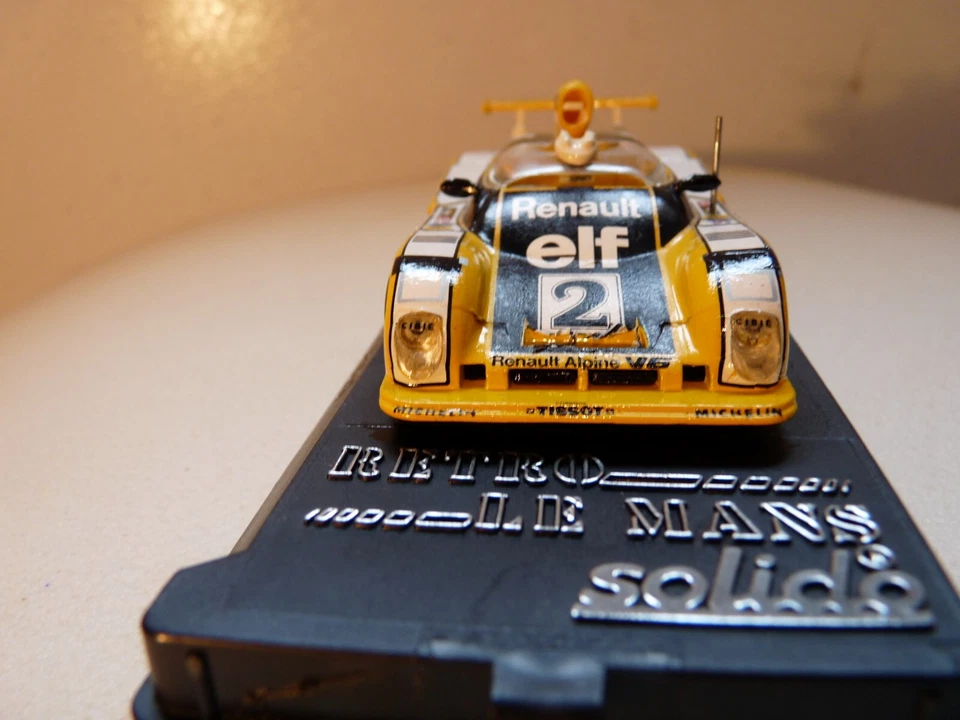 Modèle réduit ALPINE RENAULT A442 N°2 WINNER Le MANS 1978 marque SOLIDO AU  1/43 - Photo 3/4