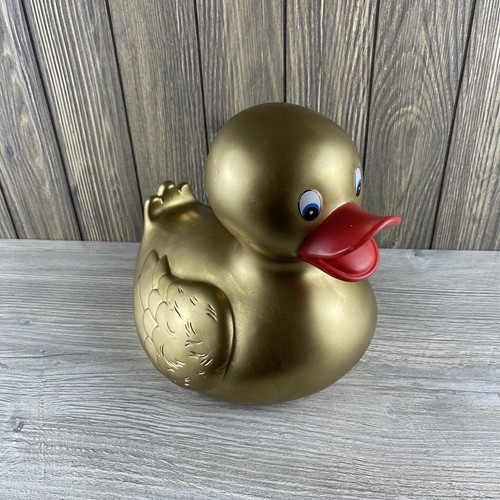 Large 9" Jumbo Rubber Duck Duckie Floating Bath Schylling Toys 2005 “RARE” - Picture 3 of 15
