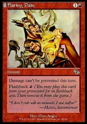 Flaring Pain ~ Judgment [ EX ] [ Magic MTG ]