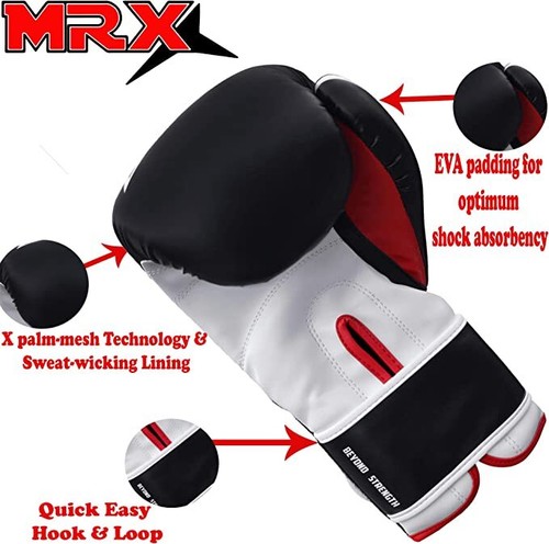 Kids Boxing Gloves Junior Punching Bag Mitts Muay thai Training Sparring 4,6,8oz - Picture 29 of 47
