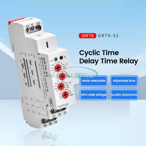AC/DC12V-240V A220V 16A On Delay Off Delay Timer Relay Time Delay Relay Din Rail - Picture 13 of 23