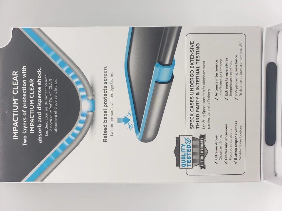 Funda Speck Presidio Clear Series para Samsung Galaxy S9 Plus + - Transparente Foto 3 de 4