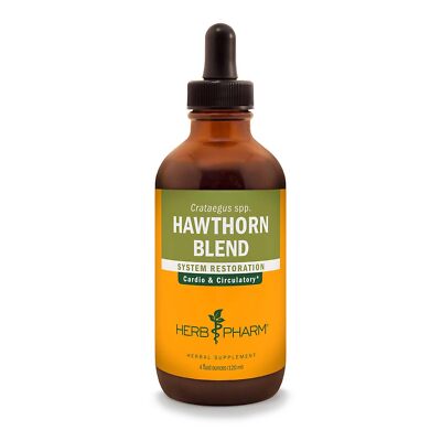 Hawthorn Liquid Extract 4 Fl Oz Herbal Supplement for Heart Health Non GMO