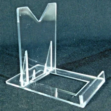 Easel Display Stand ADJUSTABLE Clear Lucite Medium Size Phone Stand