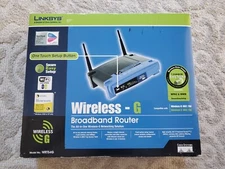 Linksys Wireless-G Broadband Router 2.4 GHz WRT54G