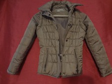 Totto Tu 10 Girls Silver/gray Winter Jacket Size 10 /z