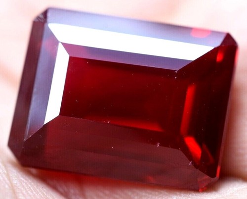 Natural 41.90 Ct Pigeon Blood Red Ruby Mozambique Certified Treated Gemstone - Picture 9 of 10