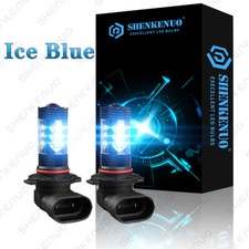 9005 Hb3 Led Headlight Bulbs Kit High Beam Fog Light 80w 5500lm 8000k Ice Blue
