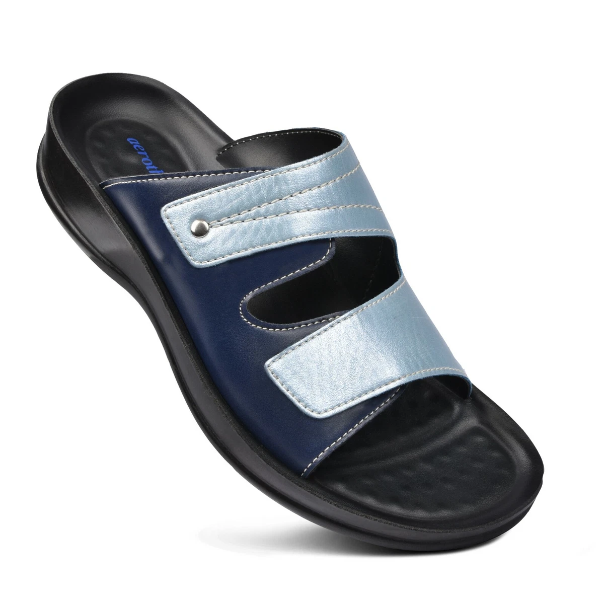 Aerothotic Casual Strappy Walking Summer Arch Supportive Slide