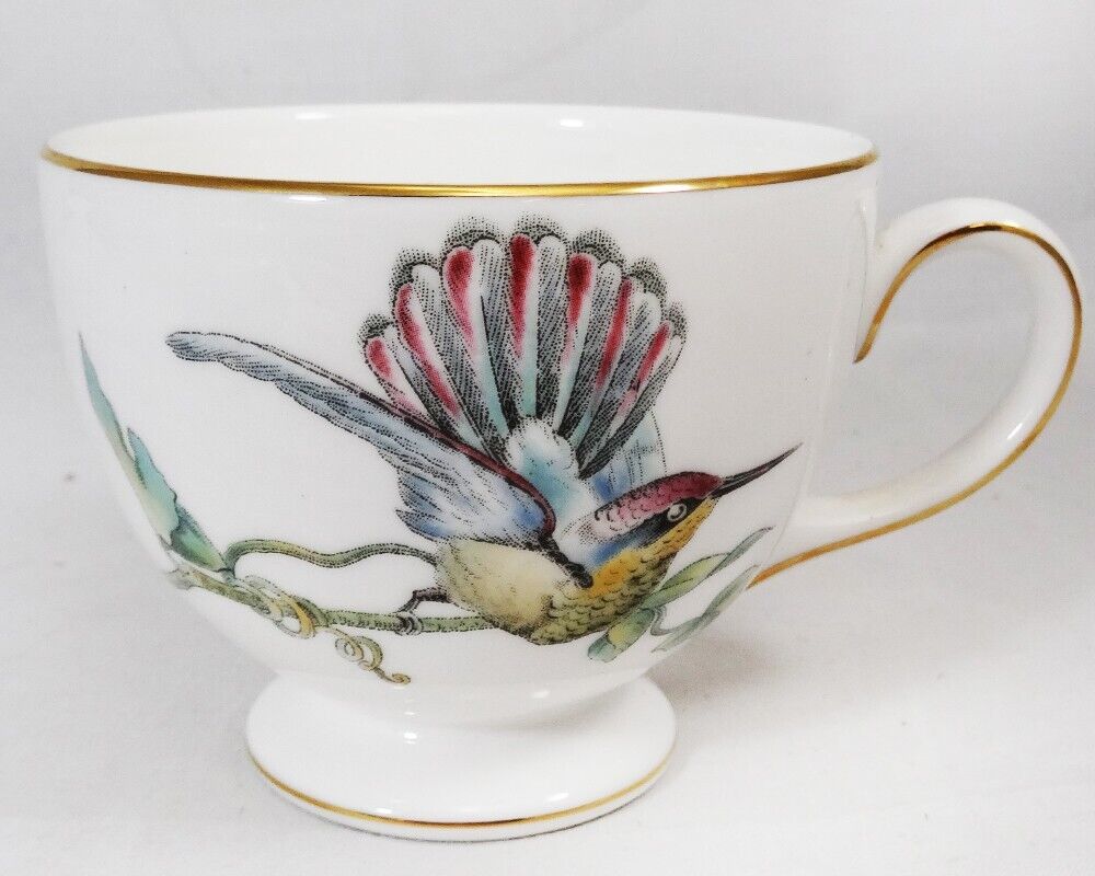 HUMMING BIRDS Tea Cup & Saucer NEW NEVER USED made in HUMMING BIRDS Tea Cup & Saucer NEW NEVER USED made in