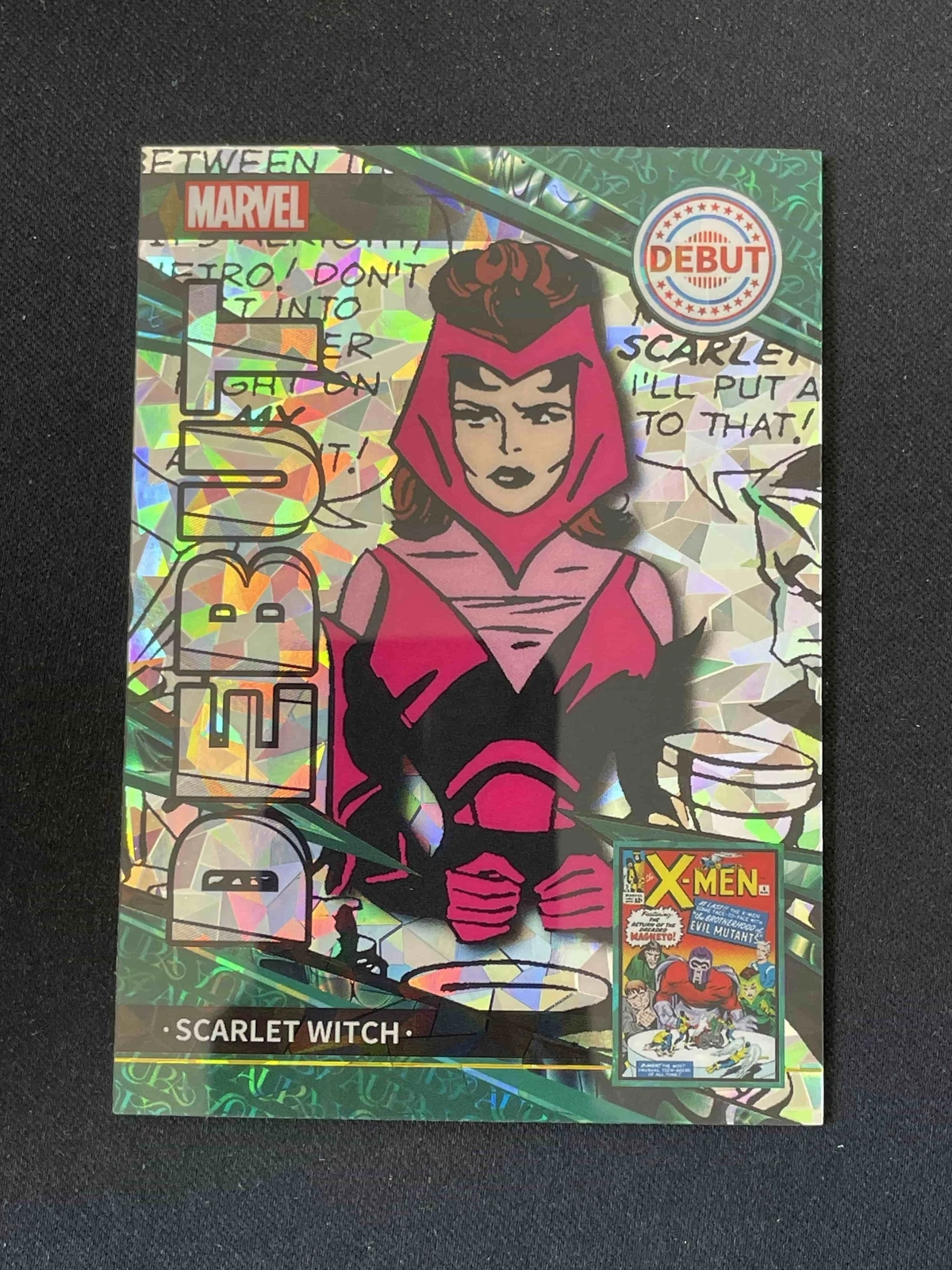 Scarlet Witch 2025 Kakawow Aura Marvel Iconic Debut Green Ice /25 #AM-CIGR-04