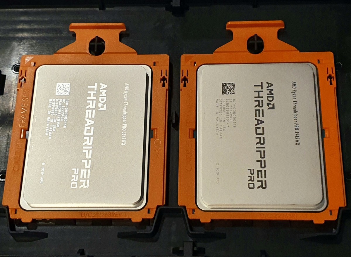 CPU AMD Ryzen Threadripper PRO 3945WX CPU AMD Ryzen Threadripper Pro 3945WX 12-Core 4.3GHz - Unlocked - No