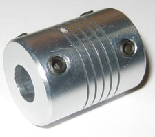 4 mm to 8 mm Shaft Flexible Coupling - 4mm to 8mm - Aluminum Flex Coupler